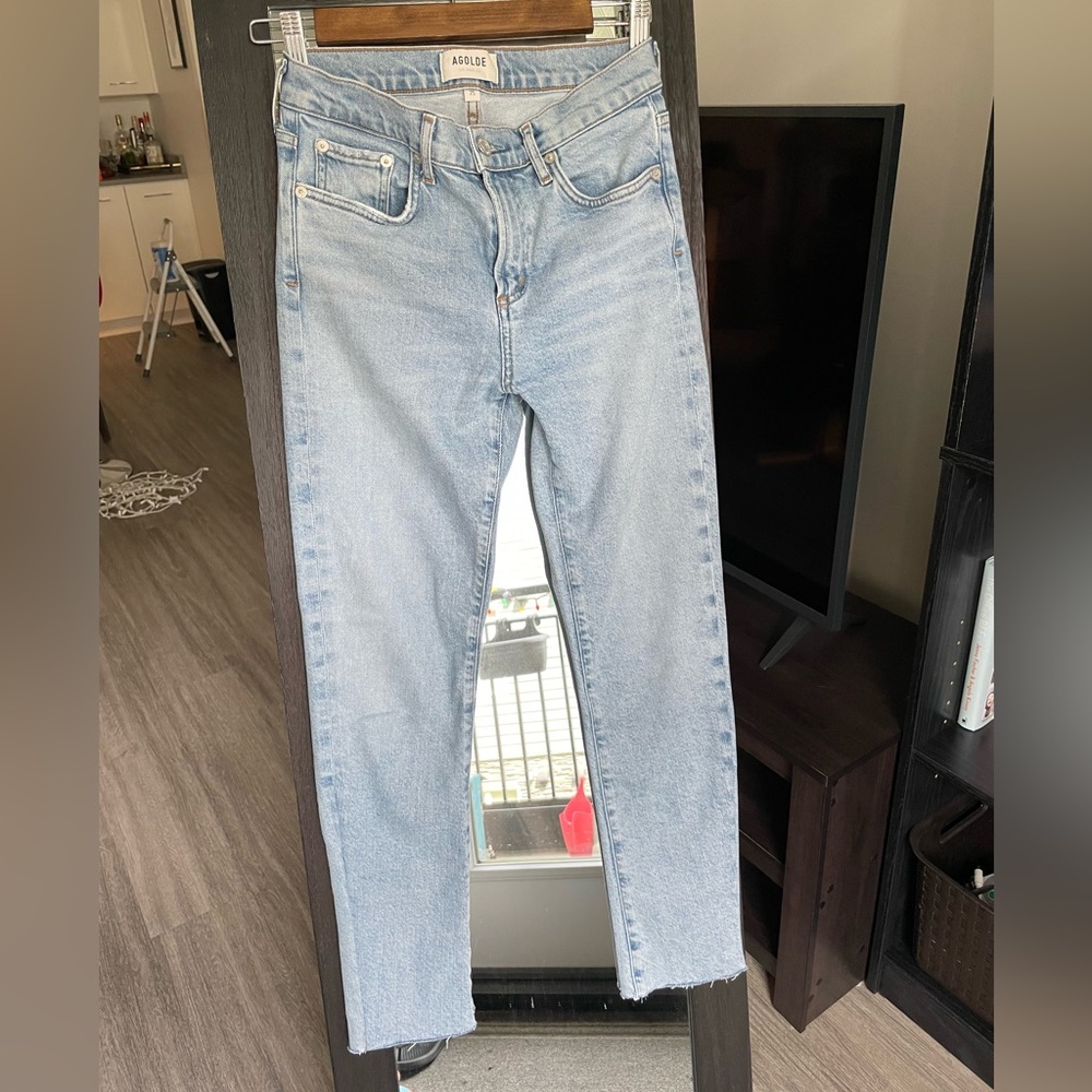 AGOLDE Toni Slim Jean Size 25 - Picture 3 of 13